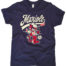 T-shirt Mariole Club Bleu Marine