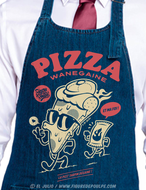 pizzawanegaine-tablier-navy-cuisine-red-pizza-pizzaiole-barbecue-bbq-grillades-tshirt-teeshirt-marseille-marseillais-humour-illustration-eljulio-serigraphie