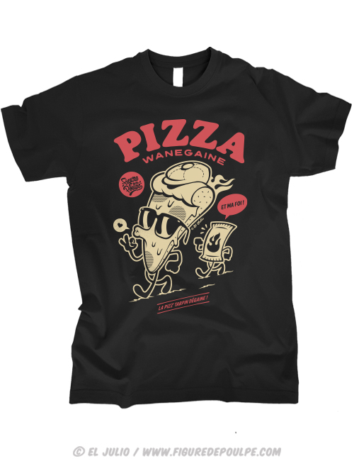pizzawanegaine-ts-noir-tshirt-teeshirt-marseille-marseillais-humour-illustration-eljulio-serigraphie