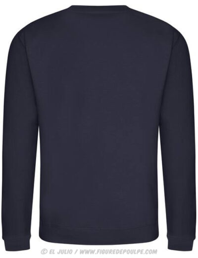 Sweat en molleton uni à col rond +1m90 - bleu marine - Kiabi - 12.00 Sweat en molleton uni à col rond +1m90 - bleu marine - Kiabi - 12.00
