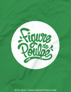 T-shirt-Va caguer à Endoume-Vert-teeshirt-marseille-marseillais-humour-illustration-eljulio