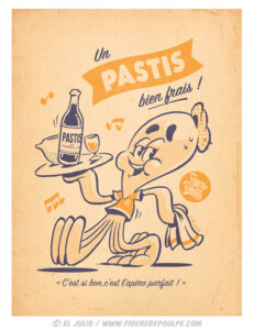 pastisdemarseille-affiche-40X30-poster-eljulio-marseille-marseillais-humour-illustration
