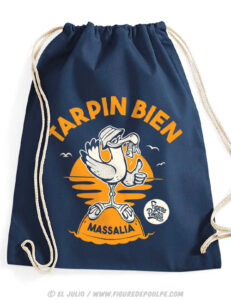 tarpinbien-sacdesport-bleumarine-marseille-marseillais-humour-illustration-eljulio