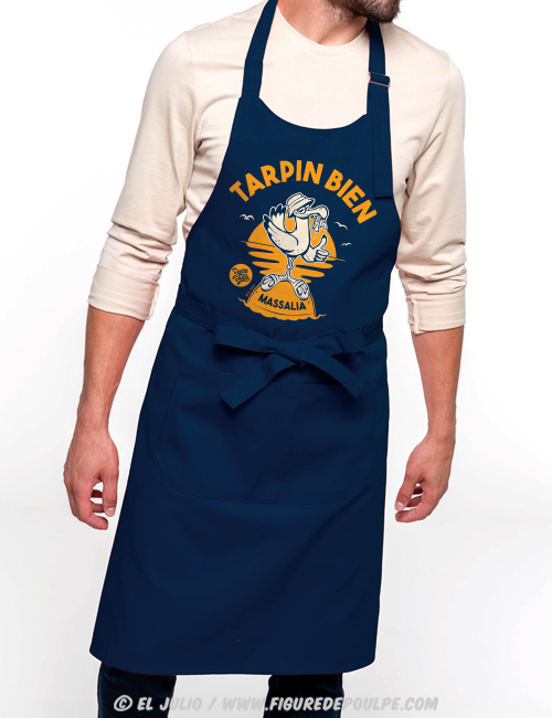 tarpinbien-tablier-navy-cuisine-barbecue-bbq-grillades-tshirt-teeshirt-marseille-marseillais-humour-illustration-eljulio-serigraphie