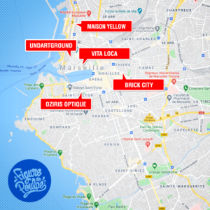 carte des revendeurs, boutiques et points de vente des t-shirts Figure de Poulpe